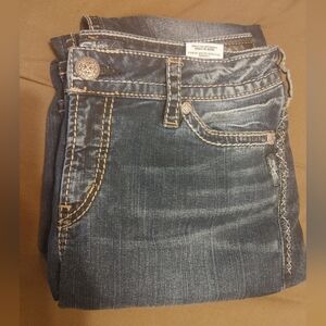 Silver Jeans Dark Blue Denim